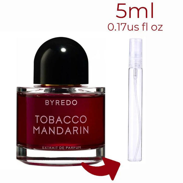 Tobacco Mandarin Byredo for women and men 5 ml Decant Fragrance Samples