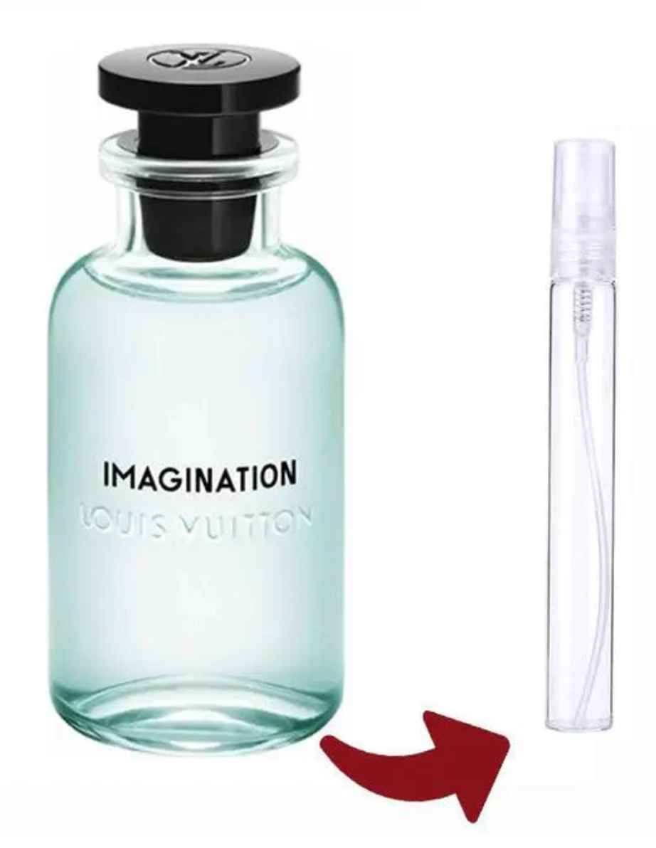 10 ml Imagination Louis Vuitton Decant Fragrance Samples glass spray b