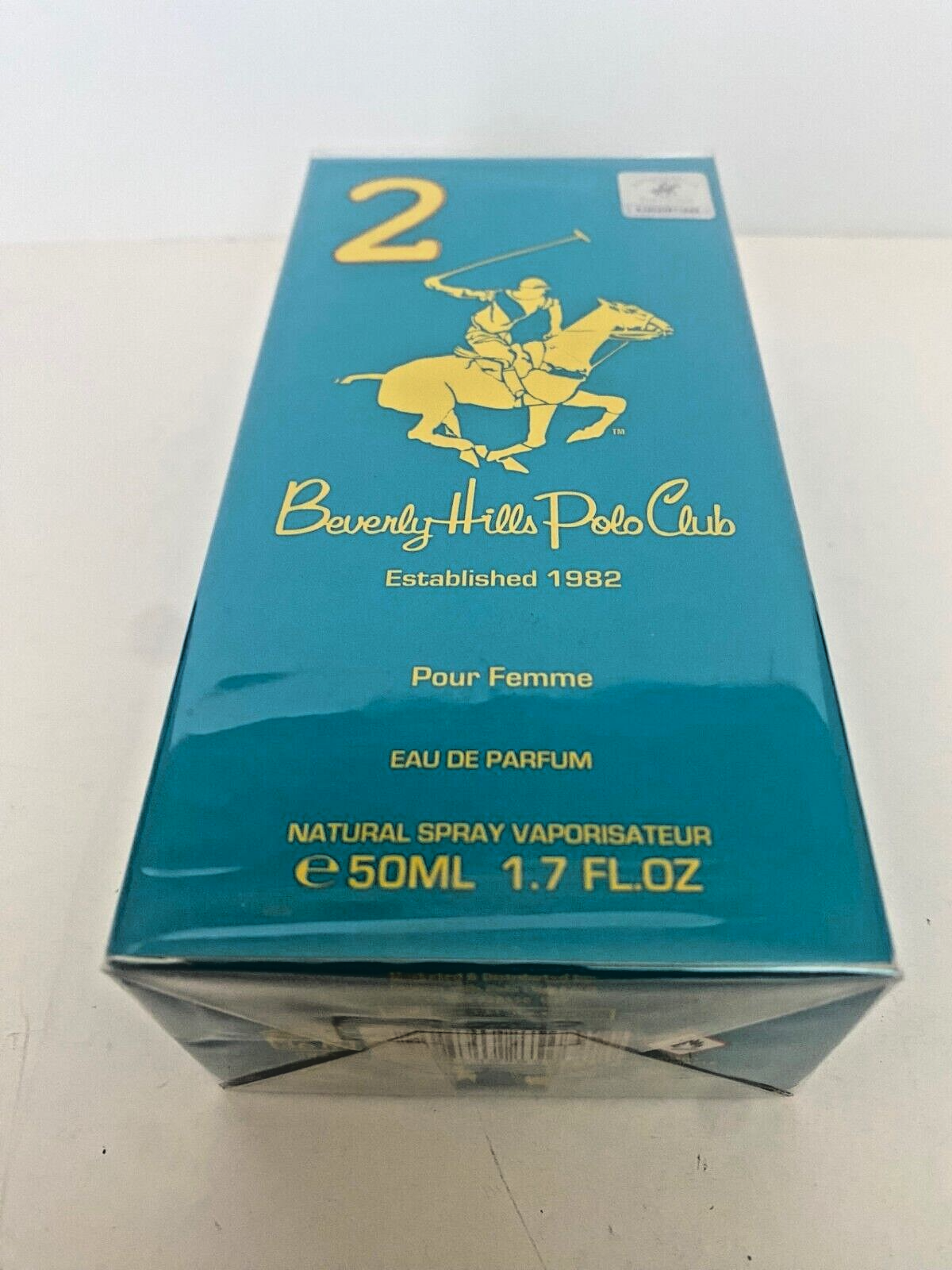 Beverly Hills Polo Club 2 Eau de Parfum pour femme spray 50 ml new in