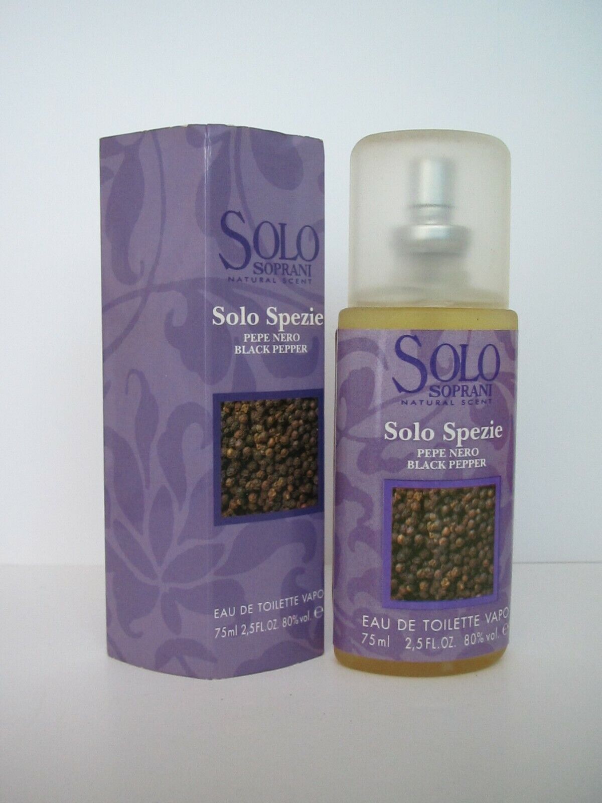 Solo Soprani Solo Spezie Black Pepper Luciano Soprani 75ml Eau de Toil