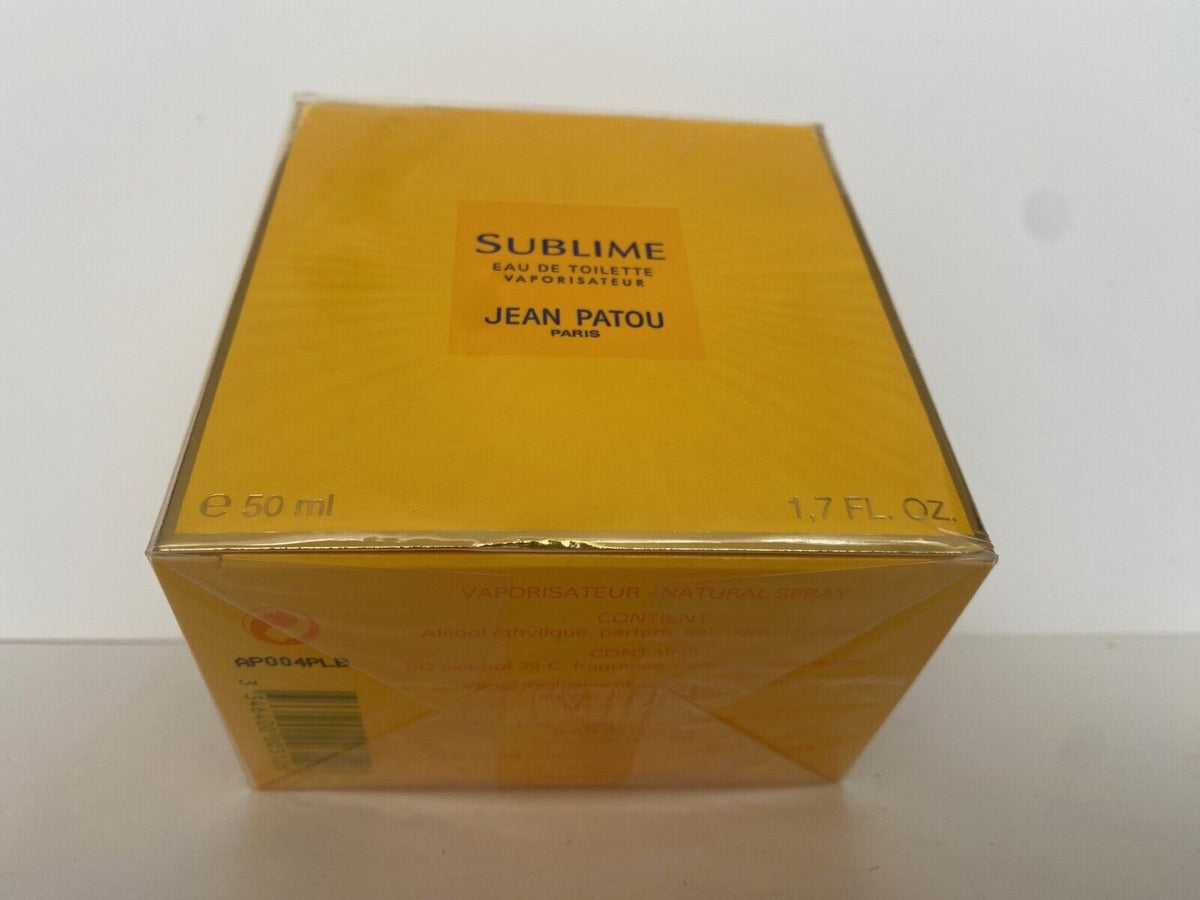 Sublime Jean Patou 50 ml Eau de Toilette spray new in sealed box !