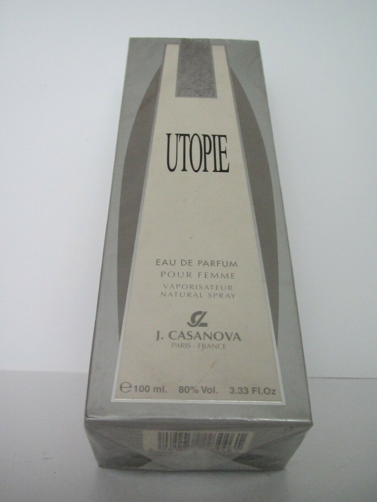 Utopie J. Casanova 100 ml Eau de Parfum Spray new in sealed box !