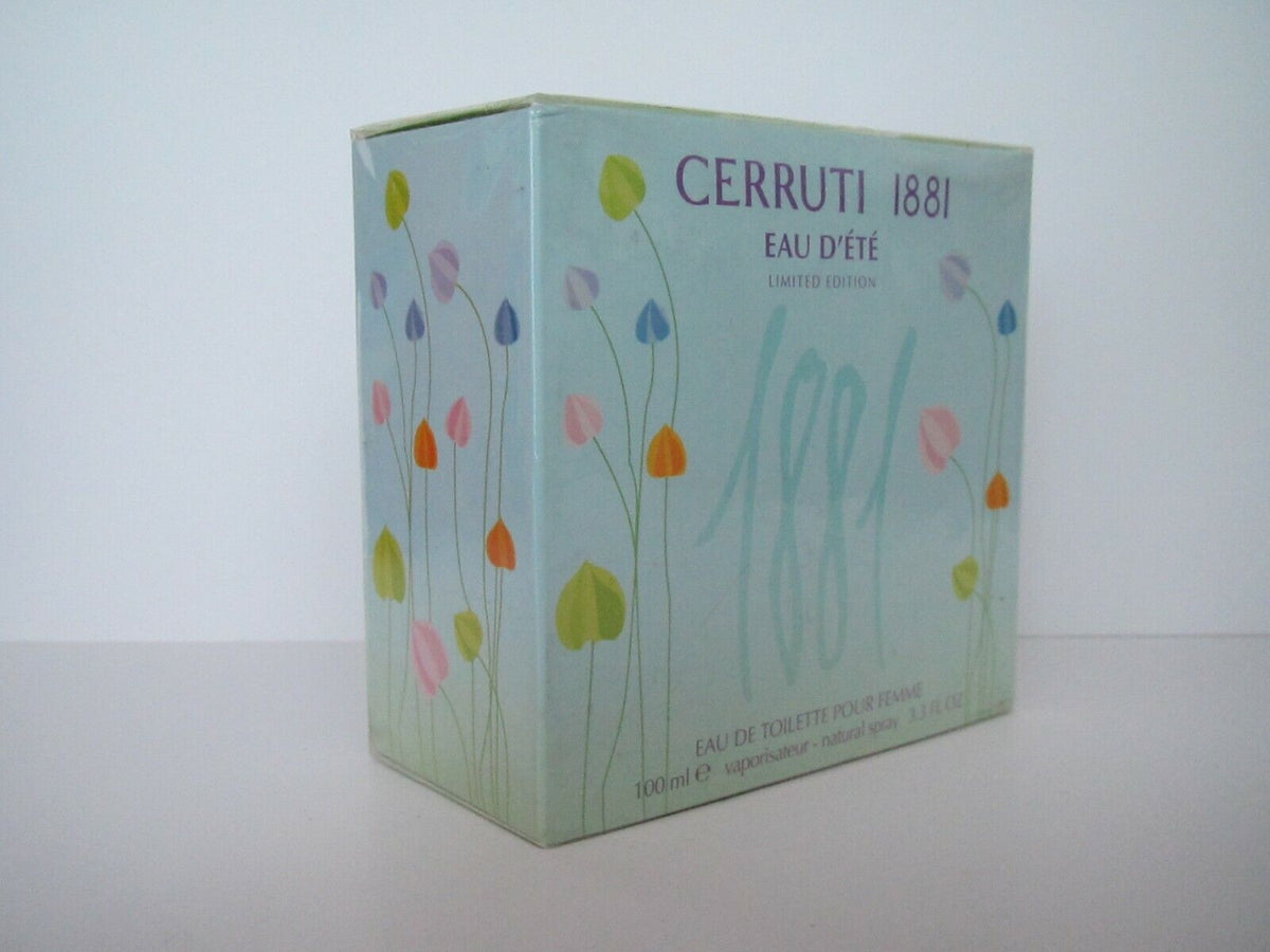 1881 Eau d'Été pour Femme Cerruti 100 ml Eau de Toilette Spray new s