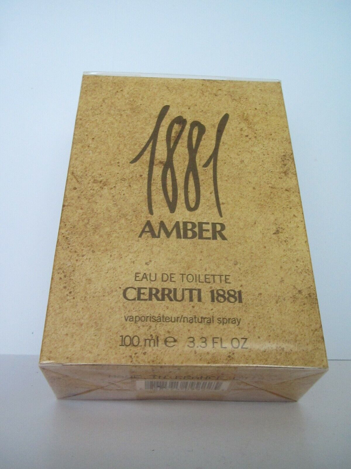 1881 Amber Cerruti 100 ml Eau de Toilette spray new in sealed box !