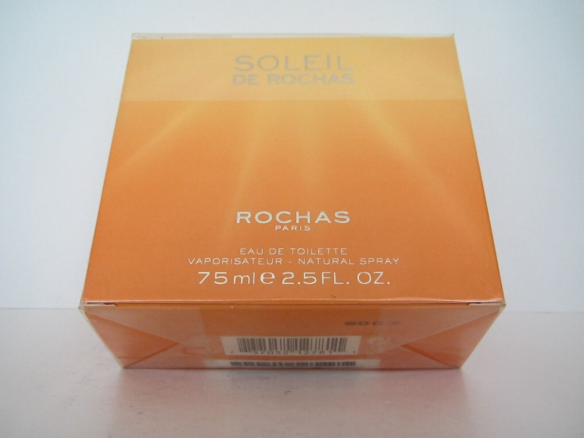 Soleil de Rochas 75 ml Eau de Toilette Spray new in sealed box !