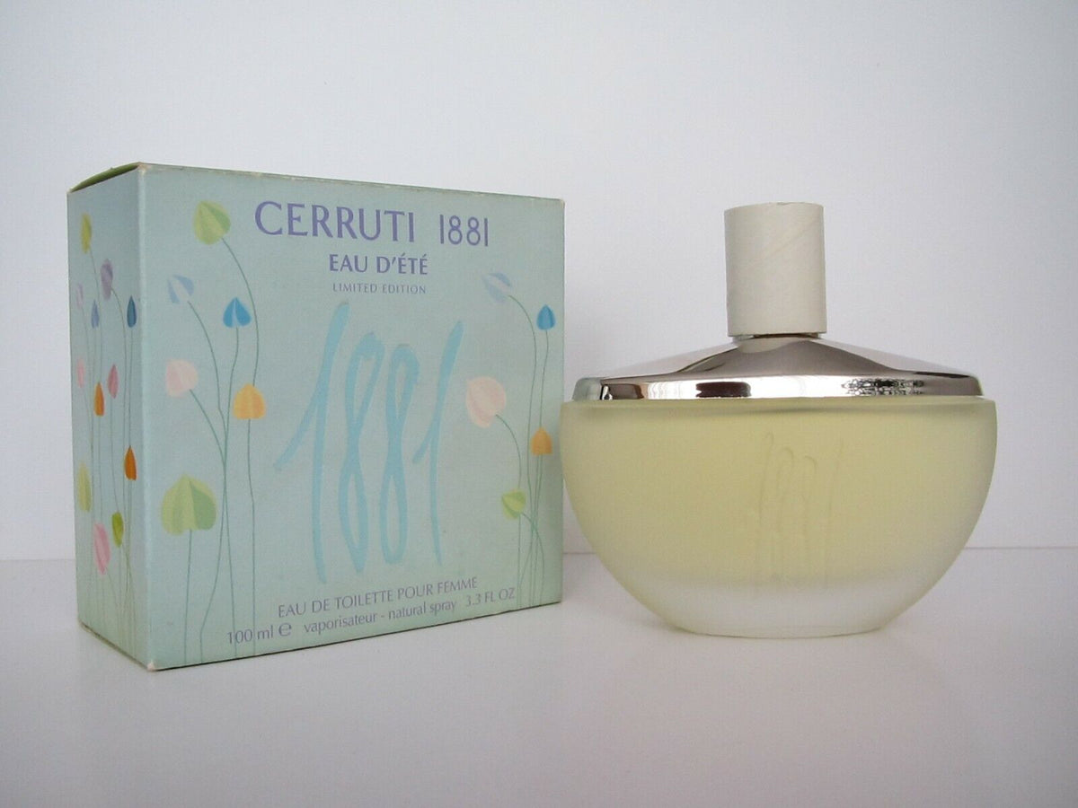 1881 Eau d'Été pour Femme Cerruti 100 ml Eau de Toilette Spray new i