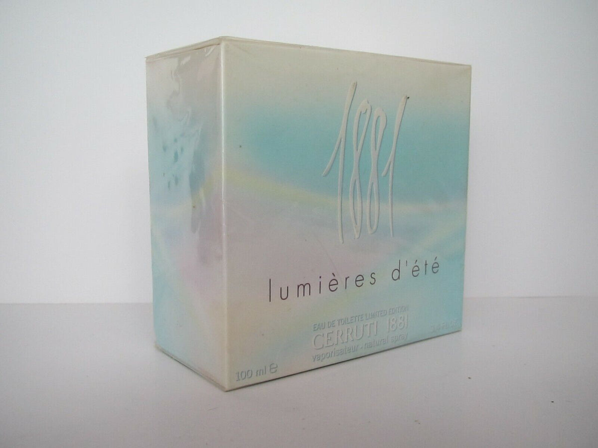 1881 Lumières d'Été Cerruti 100 ml Eau de Toilette Spray new in sea