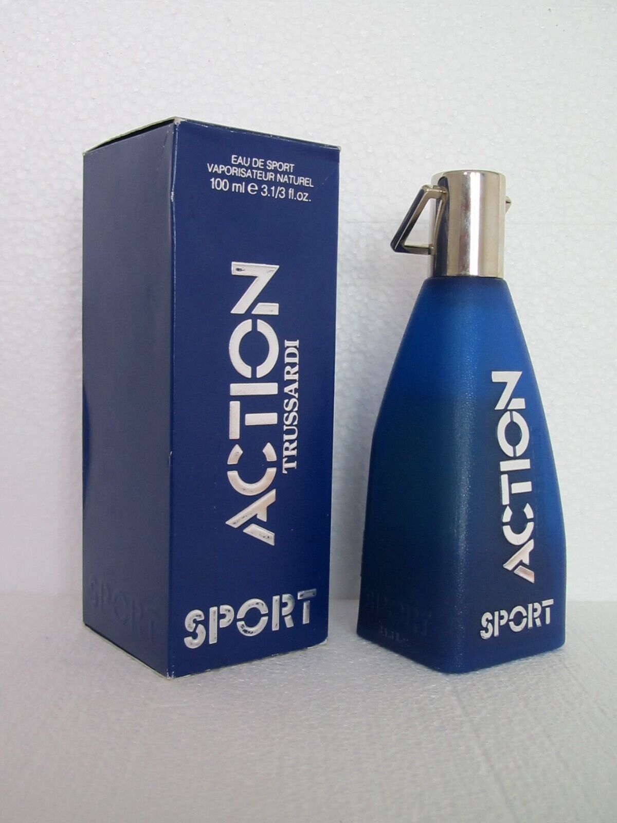 Action Sport Trussardi 100 ml Eau de Sport spray new in box !