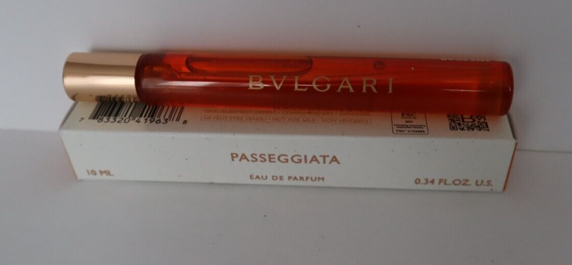 Allegra - Passeggiata Bvlgari 10 ml Eau de Parfum Spray new in box !