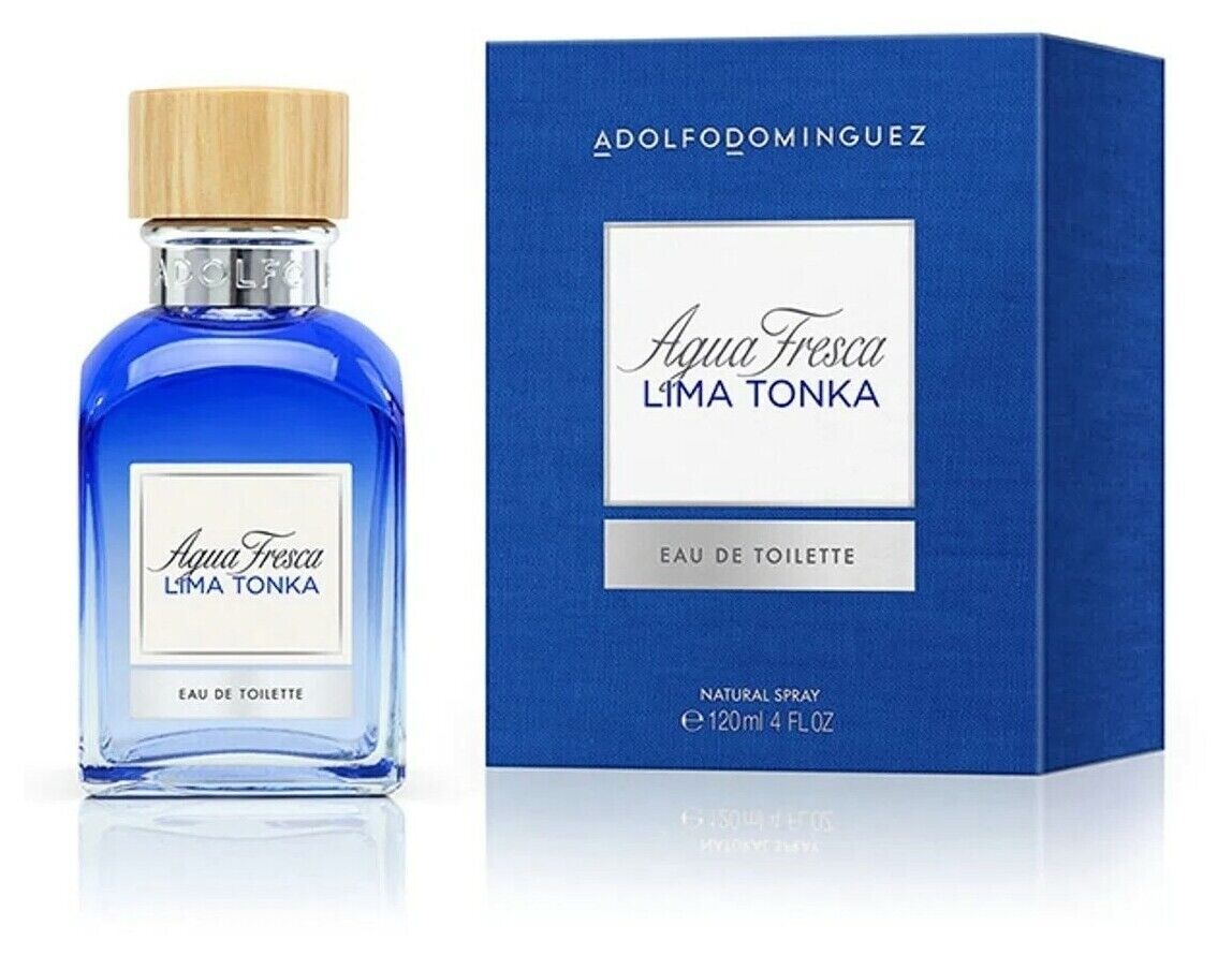 Adolfo Dominguez Agua Fresca Lima Tonka 120 ml Eau de Toilette Spray d