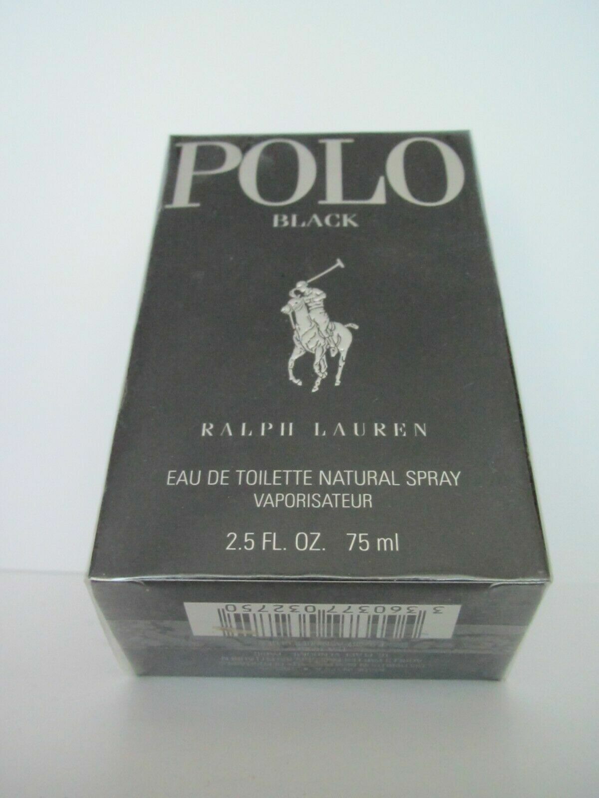 Polo Black Ralph Lauren 75 ml Eau de Toilette spray new in sealed box