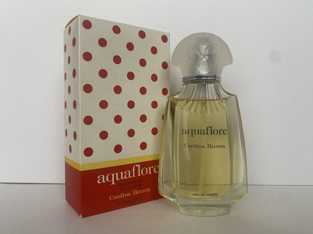 Aquaflore Carolina Herrera 75 ml Eau de Toilette Spray new in box !