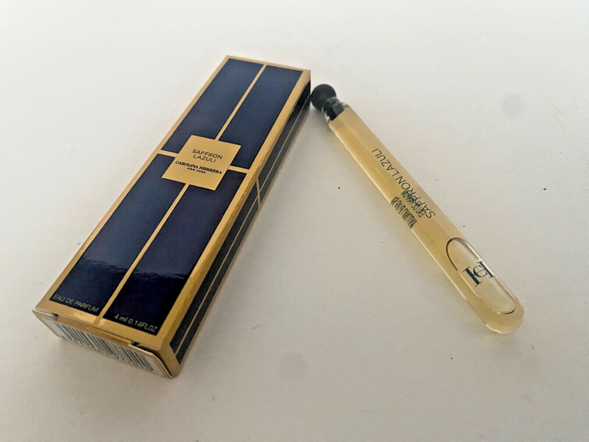 Saffron Lazuli Carolina Herrera 4 ml Eau de Parfum boxed !