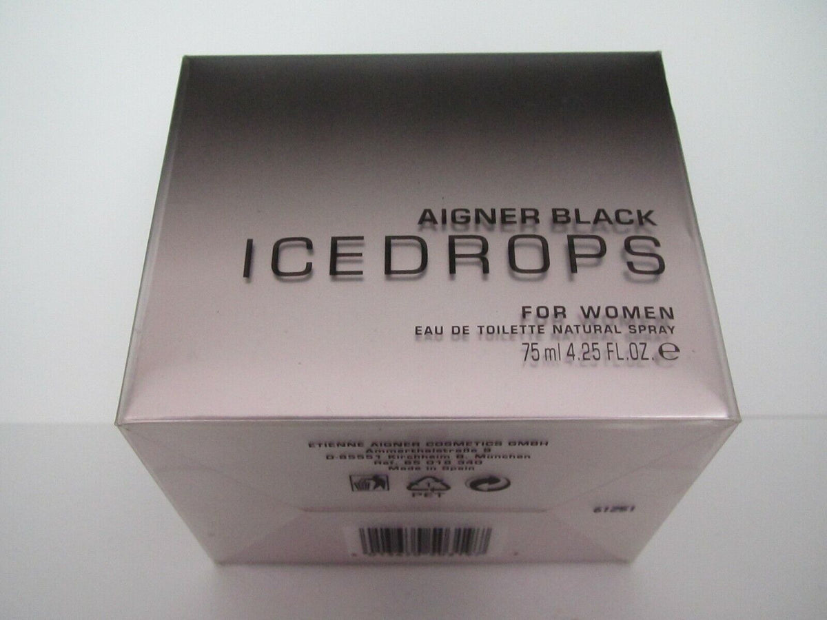 Aigner Black Icedrops for Women 75 ml Eau de Toilette spray