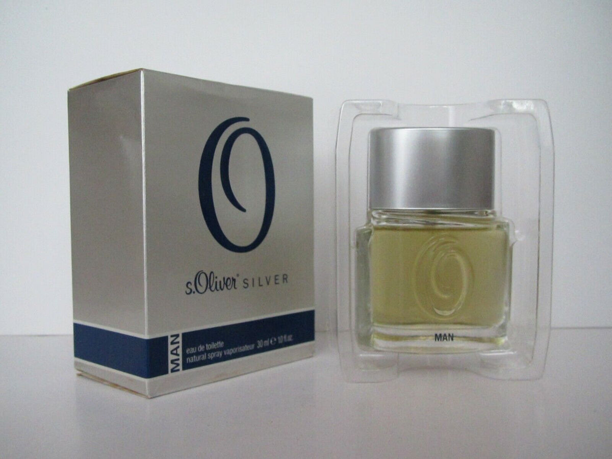 s.Oliver Silver Man 30 ml Eau de Toilette spray new in box !