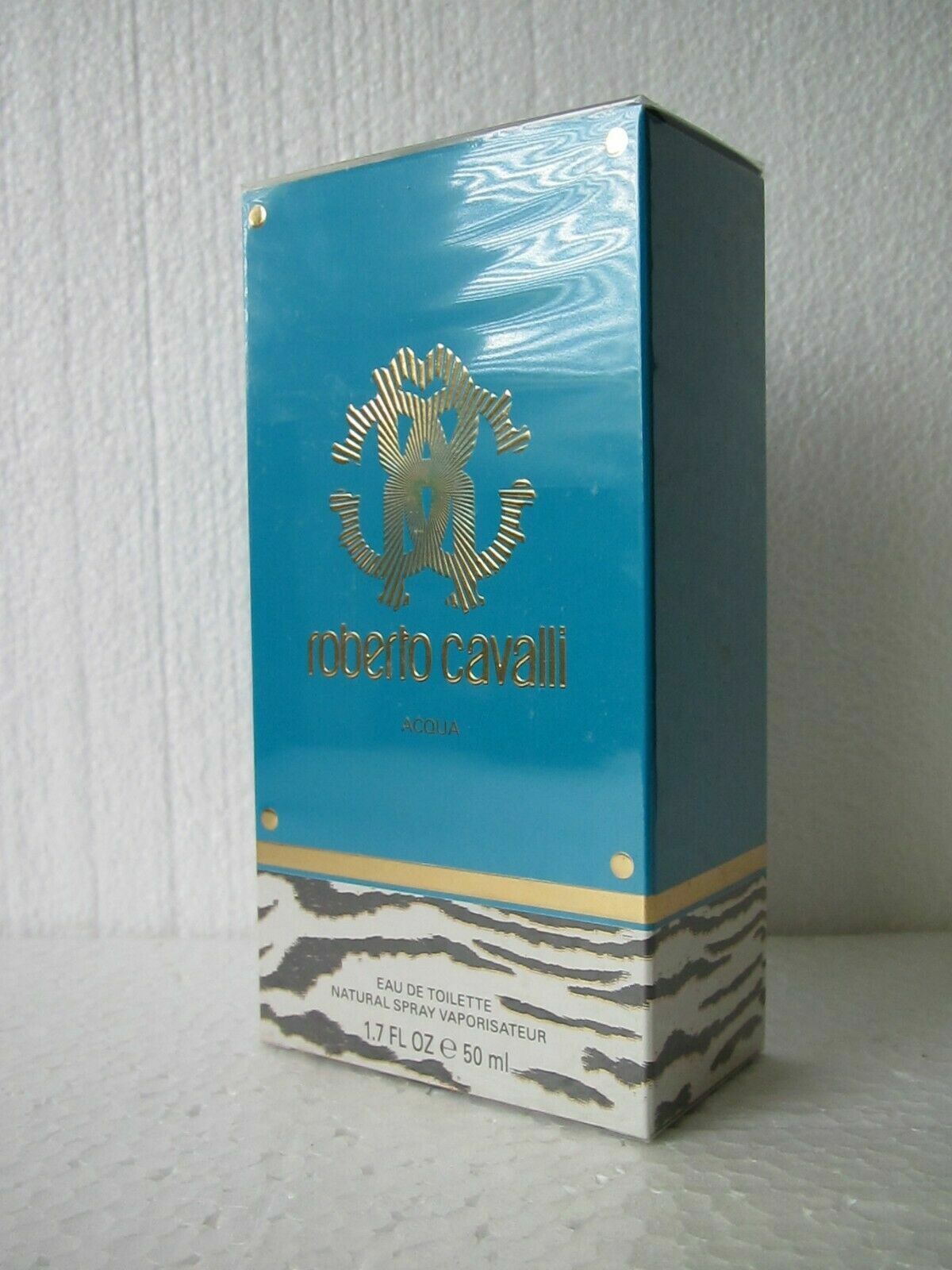 Roberto Cavalli Acqua 50 ml Eau de Toilette Spray new in sealed box !