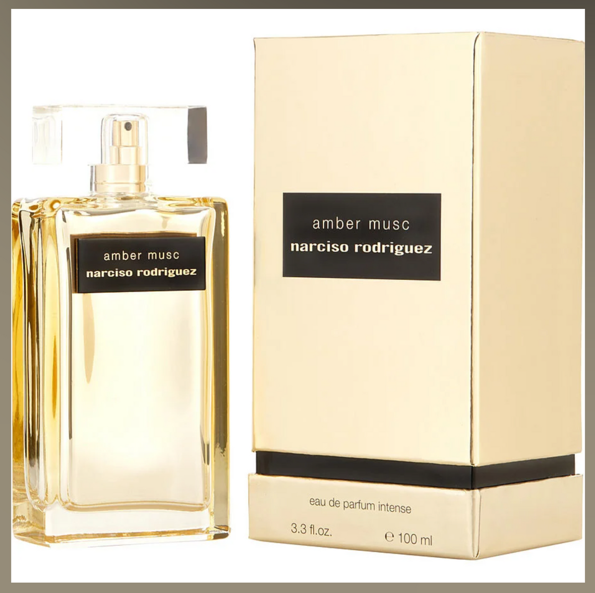 Amber Musc Narciso Rodriguez 100 ml Eau de Parfum Intense spray new se