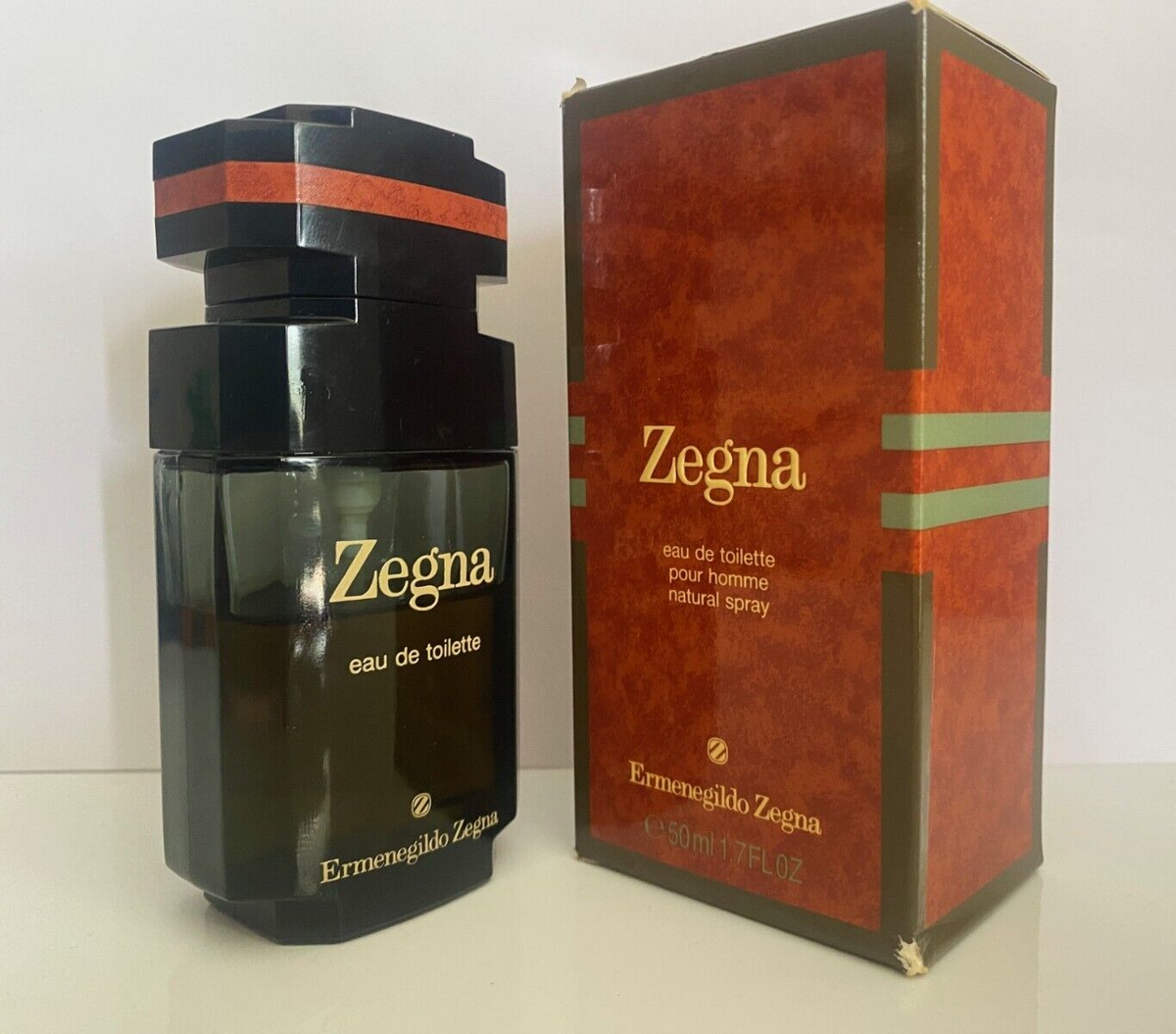 Zegna by Ermenegildo Zegna 50 ml Eau de Toilette Spray boxed !