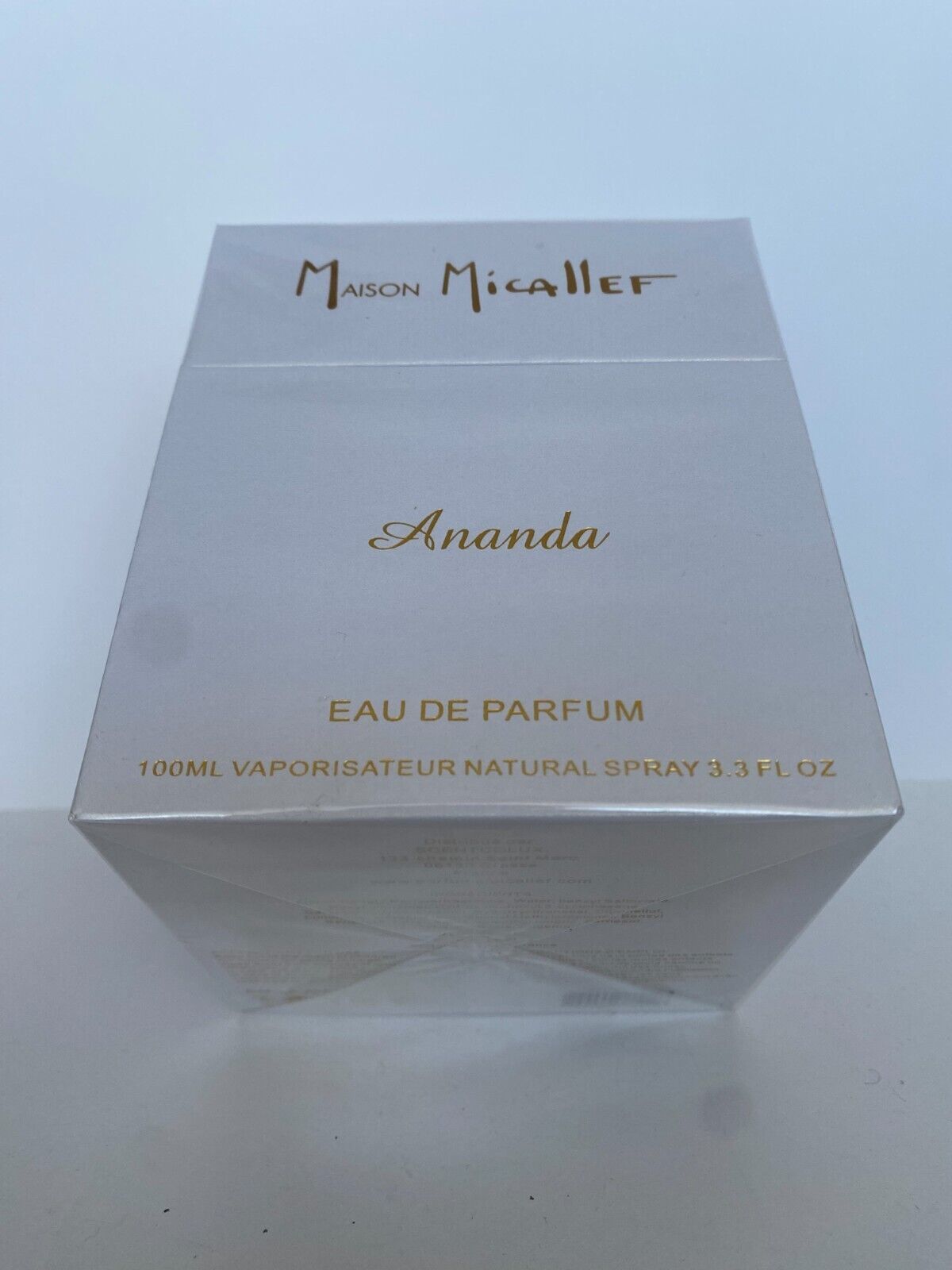 Ananda M. Micallef 100 ml Eau de Parfum Spray new in sealed box !