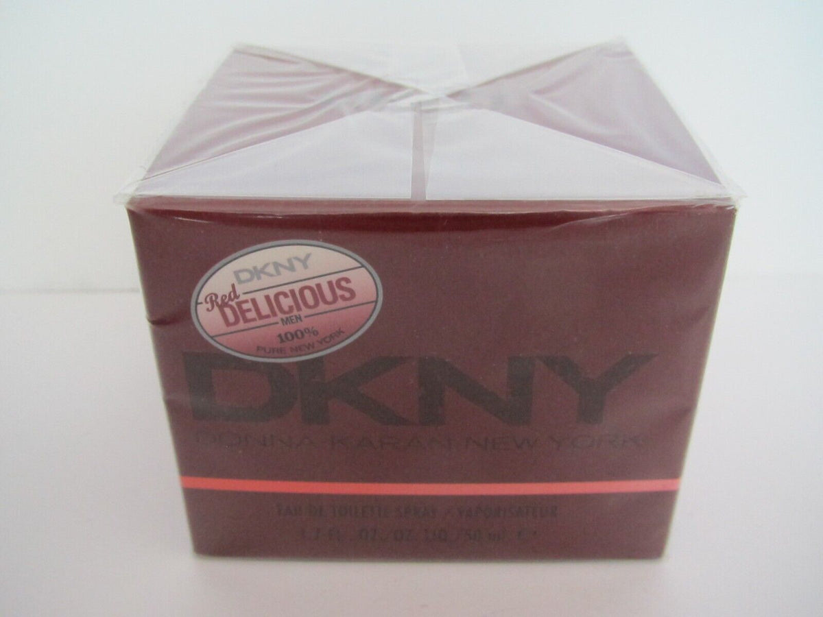 Red Delicious Men DKNY Donna Karan 50 ml Eau de Toilette spray new sea