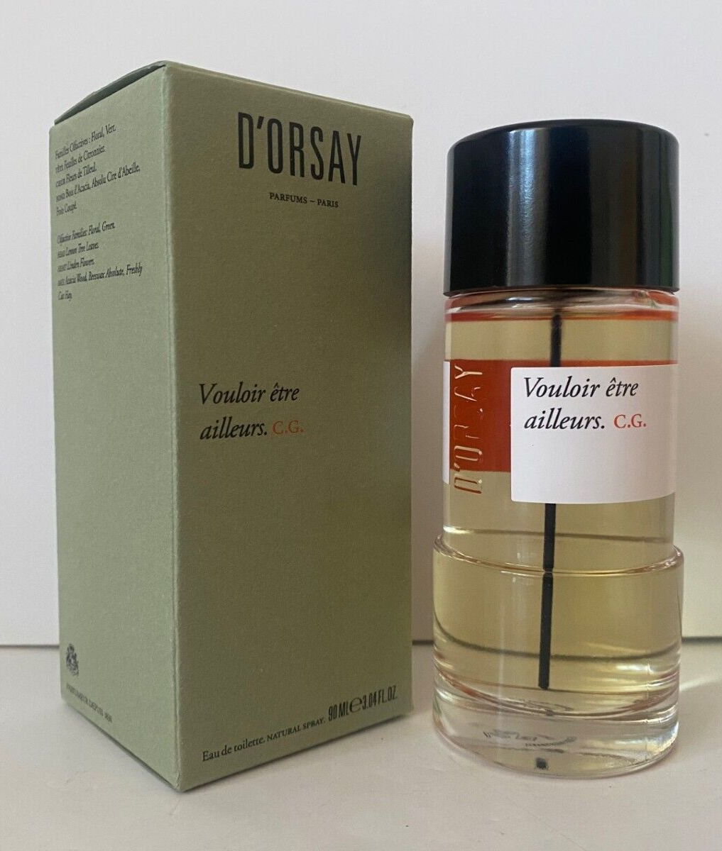 C.G. Vouloir être ailleurs. d'Orsay 90 ml Eau de Toilette spray new i