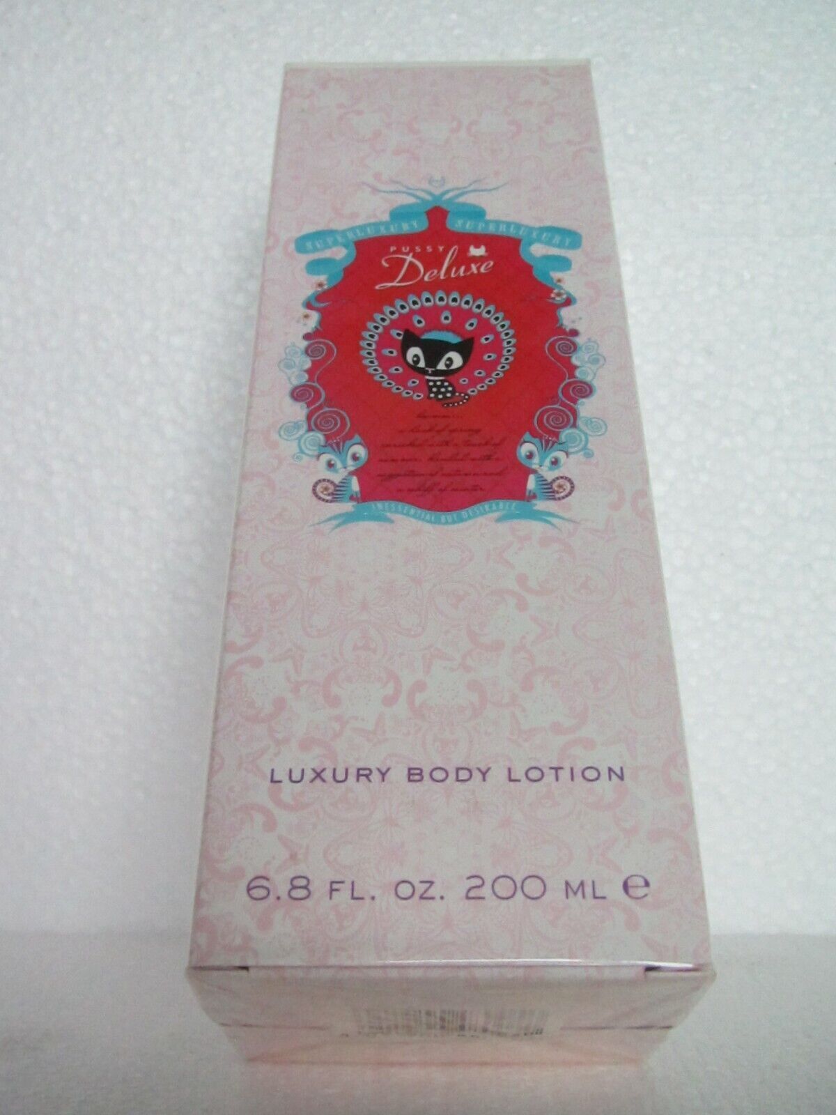 PUSSY DELUXE SUPERLUXURY 200 ml Luxury Body Lotion sealed new in box !