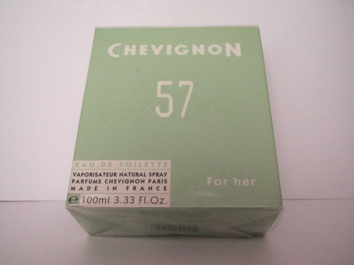 Chevignon 57 for Her 100 ml Eau de Toilette spray new in sealed box !