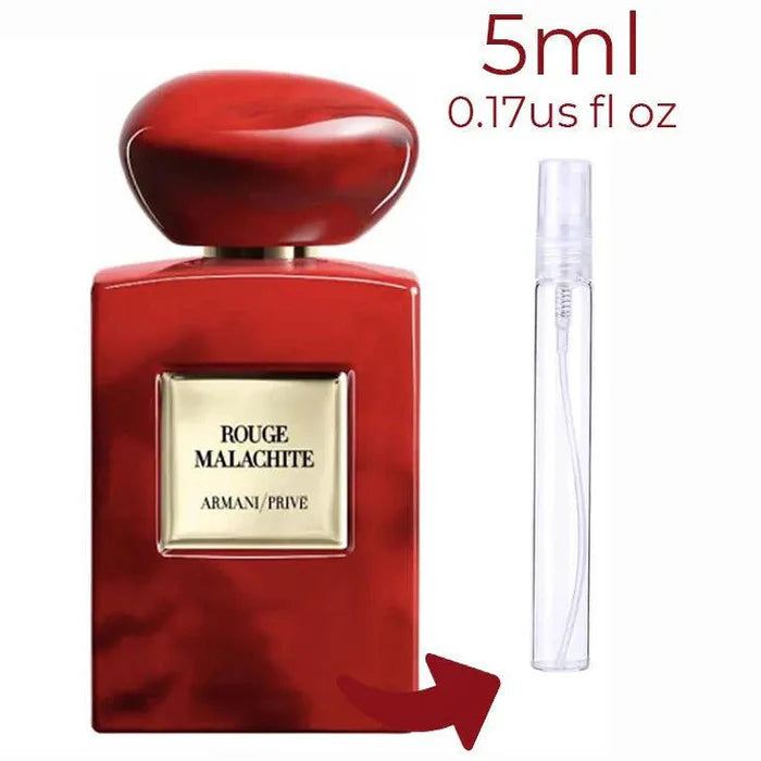 Armani Prive Rouge Malachite Giorgio Armani for women and men 5 ml Decant Fragrance Samples